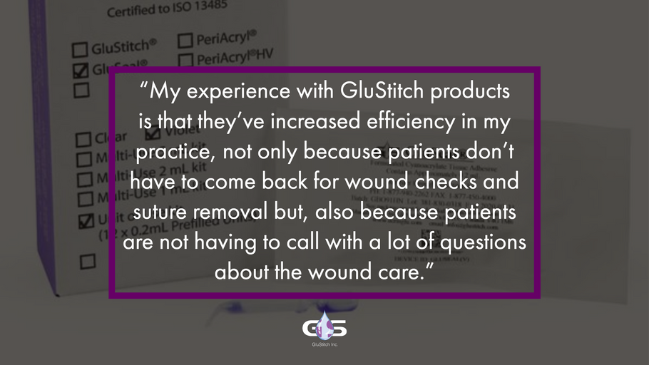 Dr. Allen Board-Certified Dermatologist and fellowship-trained MOHS & Cosmetic Surgeon Shares His Thoughts About the GluStitch Family of Products